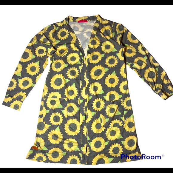 Simply Southern Sunflower Cardigan 